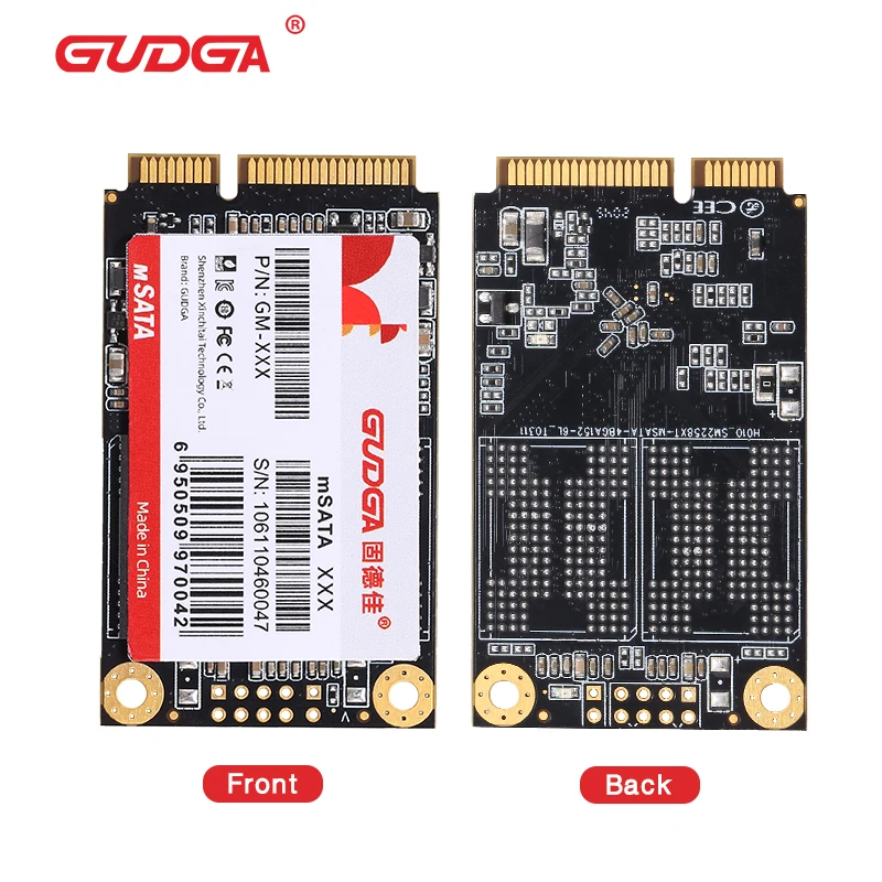 GUDGA MSATA Mini SATA SSD 500GB 128GB 256GB 1TB 2TB SATAIII Internal Solid State Hard Drive Mini SATA For ETH laptop computer images - 6