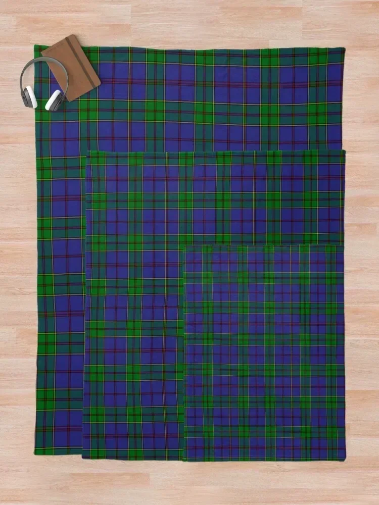 Одеяло в клетку Clan Strachan Tartan