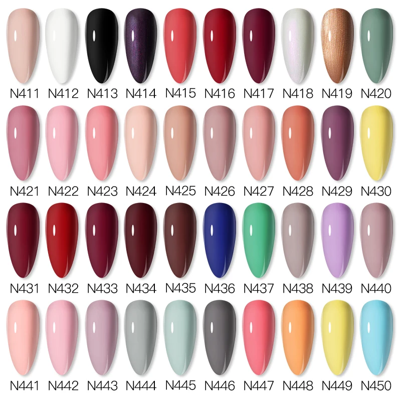 Гель-лак гель для ногтей отмачиваемый Полупостоянный светодиодной УФ-лампы