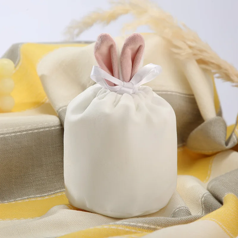 

Пасхальный кролик, кроличьи уши, сумка на шнурке, конфеты, шоколад, подарочная сумка, бархатная сумка, коробка конфет, День святого Валентина, детский душ, пасхальное украшение