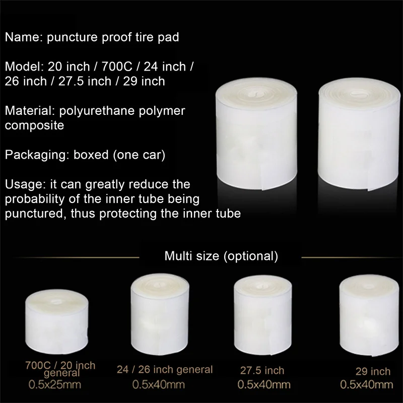 

Прокладка для шин велосипеда, 2 шт., защита от проколов