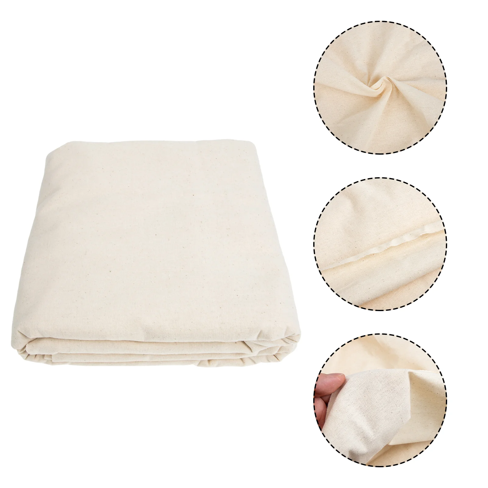 

Cotton Drop Cloth Washable Reusable: Furniture Cloth Sheets Painting Tarp Proof Rustproof Tarp Sheeting 160x400cm for Sofa