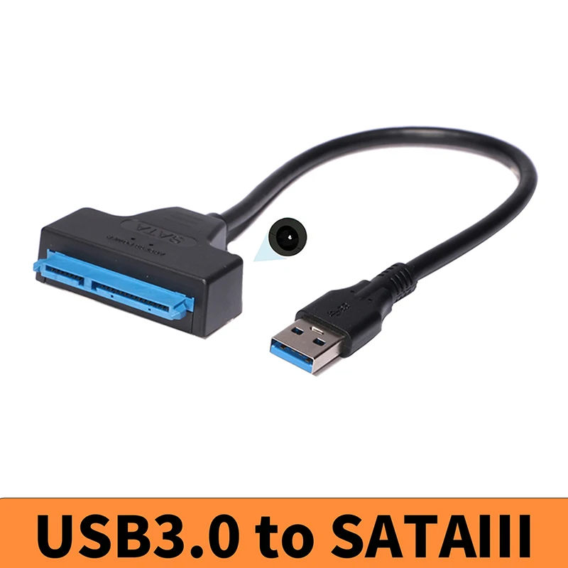 

Кабель-переходник USB2.0 на SATA 22pin, кабель-конвертер, линия для подключения HDD SSD, провод для 2,5 дюймовых жестких дисков, для жестких дисков