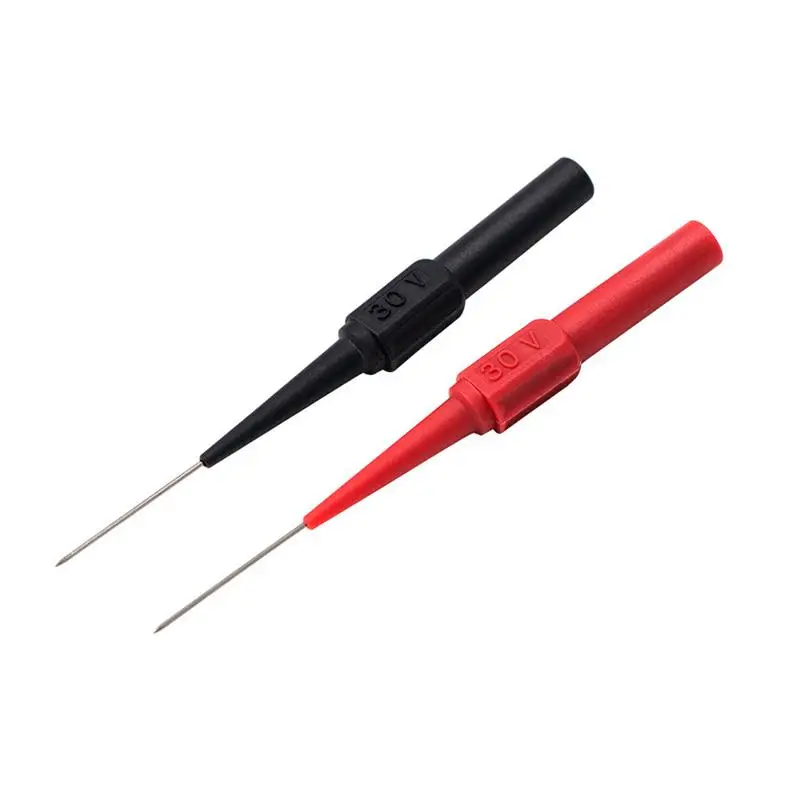

Back Probe Pins Flexible Insulation Multimeter Test Probes Needles For Wire Piercing Automotive Car Repairing Electrical Testing