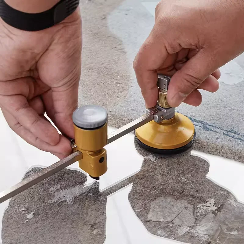 Профессиональный стеклорез круглый компас фарфоровый ручной плитка алмазная