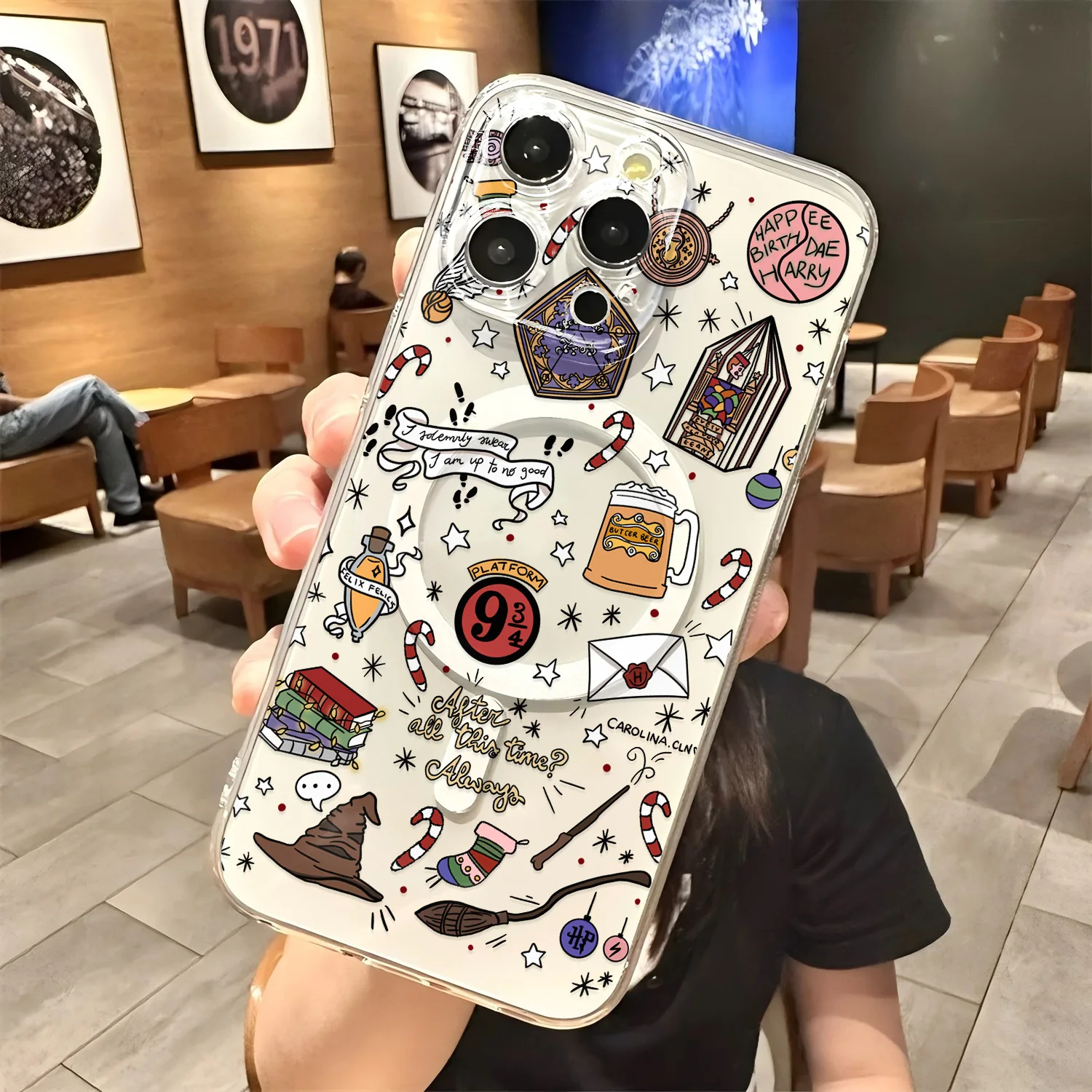 Фото Hot Movie P-Potters New H-Harries Magnetic Phone Case For IPhone 18 17 16 15 14 13 12 11 8 7 Air Plus Pro Max XR XSMax Tpu Cover №5