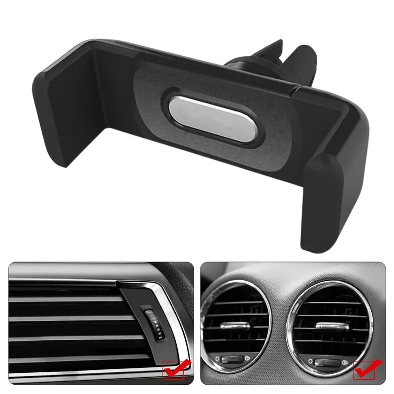 

Car Phone Holder Mount 360° Rotation Universal Cell Phone Holder Stand For Auto Smart Phones Holding Black Auto Navigation Brack