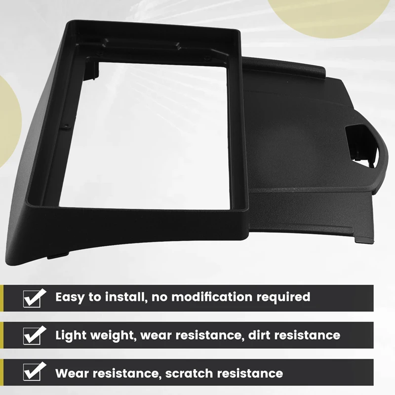 9-дюймовый 2DIN автомобильный аудио радиоприемник адаптер рамки DVD монтажная