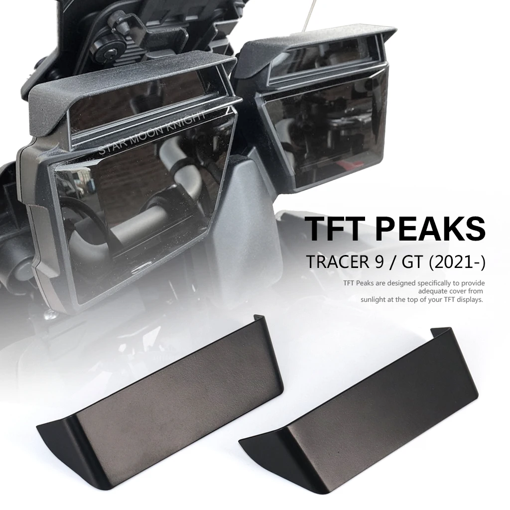 

Motorcycle Accessories TFT Peaks Speedomete Instrument Hat Sun Visor Meter Cover Guard For Yamaha Tracer 9 Tracer9 GT 2021 2022-