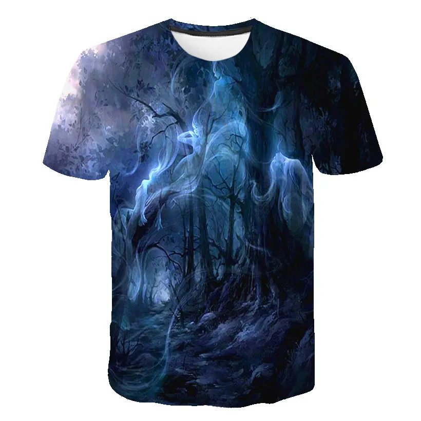 

Мужские повседневные рубашки с 3D принтом спереди и сзади, женские футболки с рисунком аниме, Новинка лета 2022, спортивные футболки с коротким...