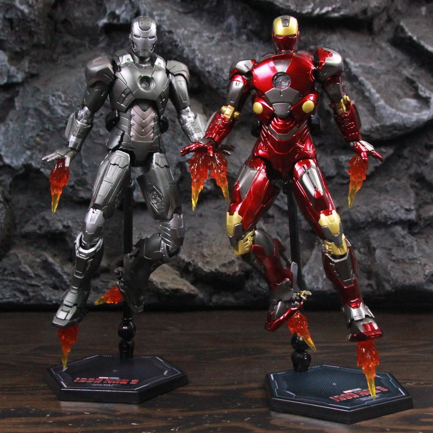 Фото Фигурка ZD Toys Железный человек 3: Фильм (MK14, MK19) Тигр 1/10, Марк XIV, Марк XIX, Марк 19, модель куклы №1