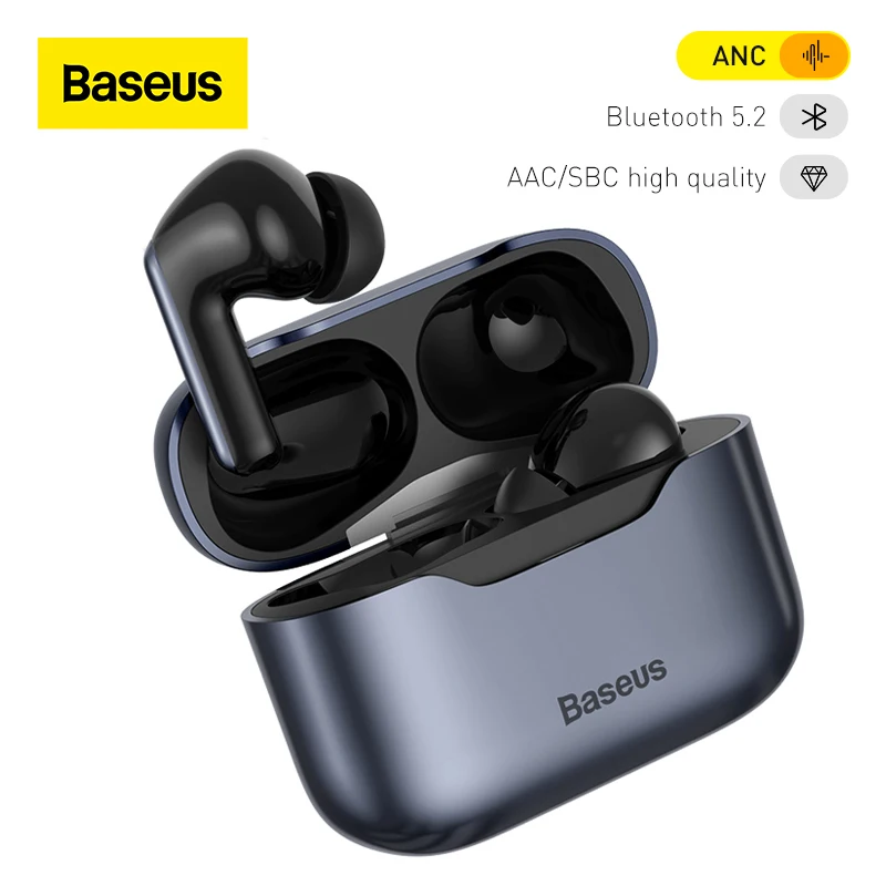 

Baseus S1 Pro Bluetooth 5.1 Headset ANC Active Noise Reduction Touch TWS True Wireless Binaural Motion High-fidelity Earbuds