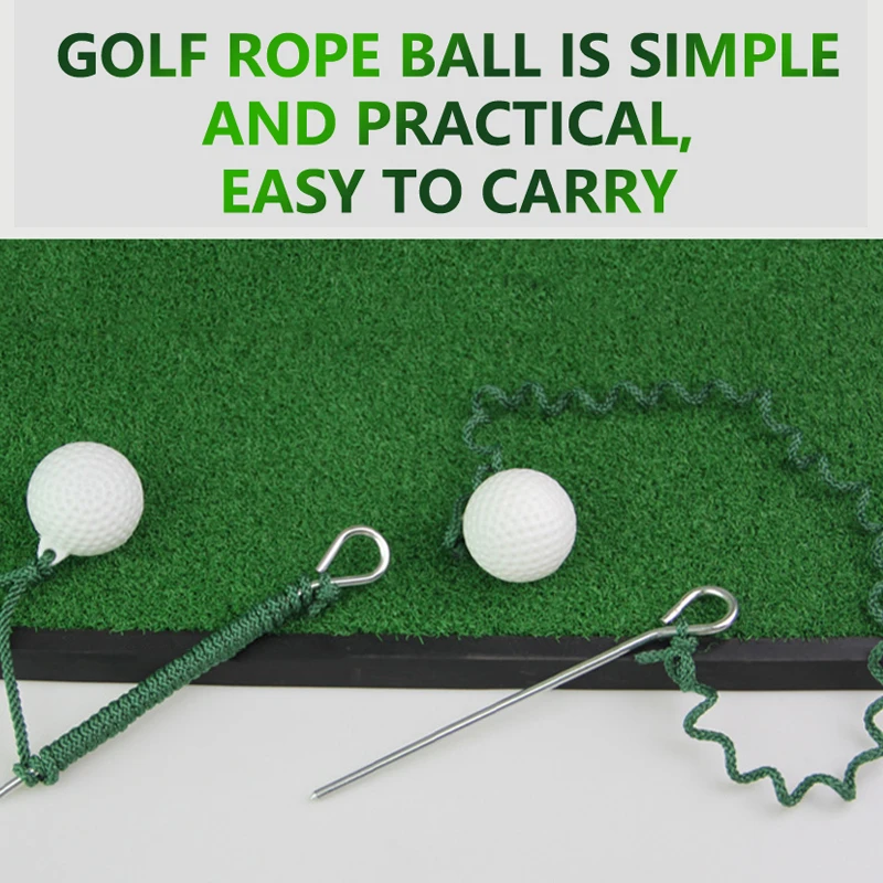 

1Set Golf Fly Rope Driving Ball Fly Swing Training Cord Ball Alignment Aid Hit Outdoors Golf Club Practice Accessories