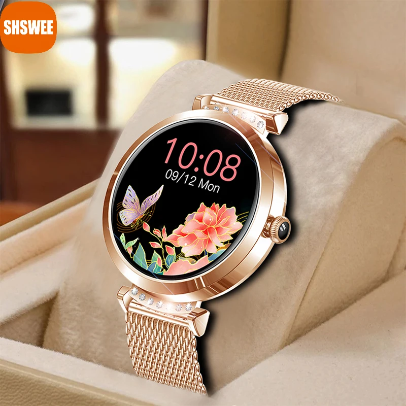 

For Samsung Apple Xiaomi Huawei Smart Watch Women Heart Rate Health Monitoring Smart Alarm Clock Smartwatch Ladies