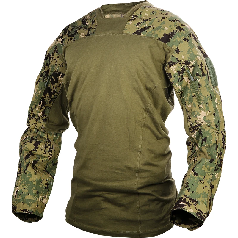 Emersongear Tactical Combat Shirt Mens T-Shirt Lightweight Tops Clothing Hunting Sports Hiking Training Airsoft AOR2