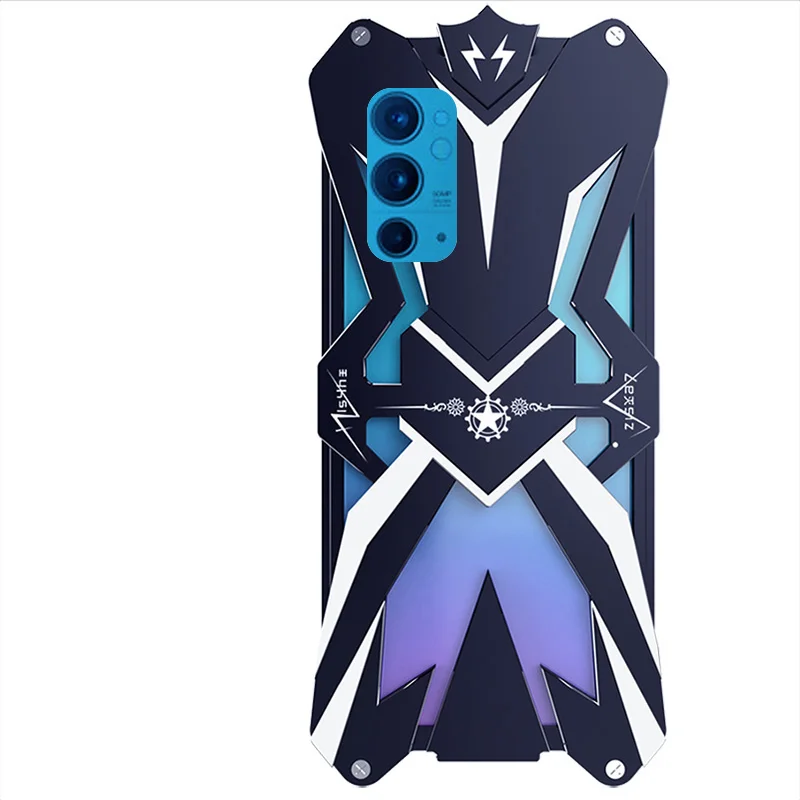 Original Zimon Metal Luxury Thor Heavy Duty Armor Metal Aluminum Mobile Phone Case Cover For Oneplus 11 10T 9r 9rt 9 Pro Cases
