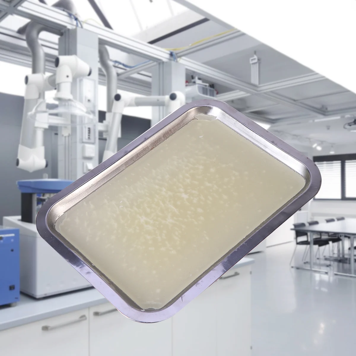 

1pc Stainless Steel Dissection Pan Wax Tray Dissection Tray Wax Dissection Tray Biological for Laboratory