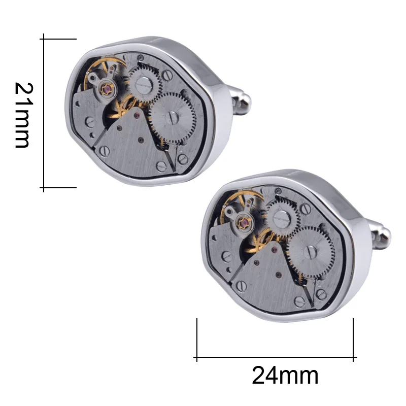 Cufflinks Oval Stainless Steel Sports Cufflinks Can Be  Shirt Suits, Advanced and Popular Cufflinks Suitable for Wearing