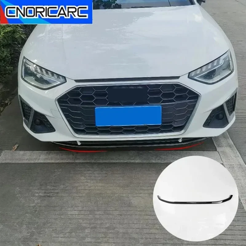 Декоративная полоса для переднего бампера автомобиля узор из углеродного