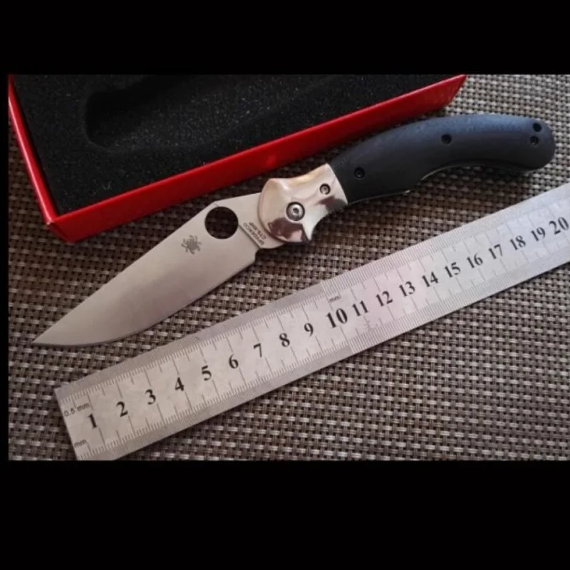 

New Outdoor Spide C173 CTS a Folding Knife Household Portable Fruit Knife G10 Handle