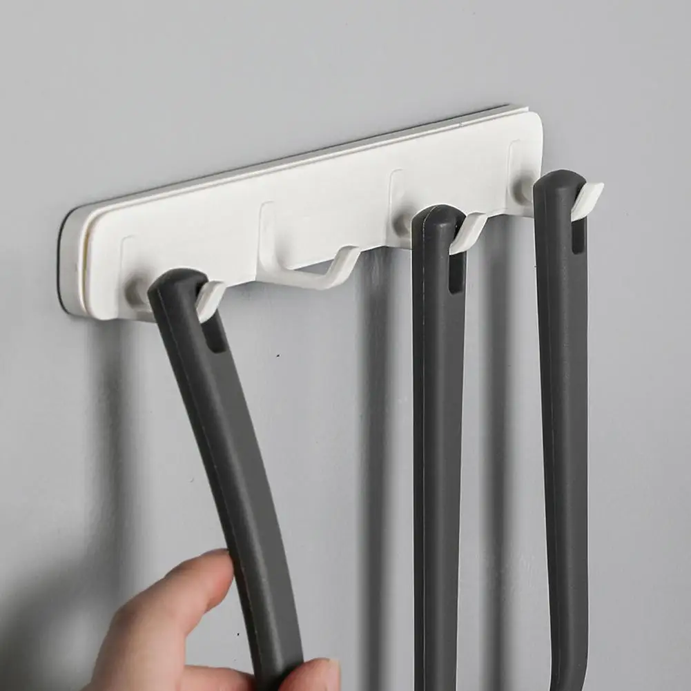 Стойка с крючками для кухни спальни ванной комнаты без сверления выдвижные