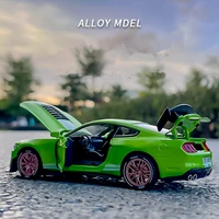 132 ford mustang shelby alloy sports car model diecast toy vehicles metal car model simulation collection kids toy gift