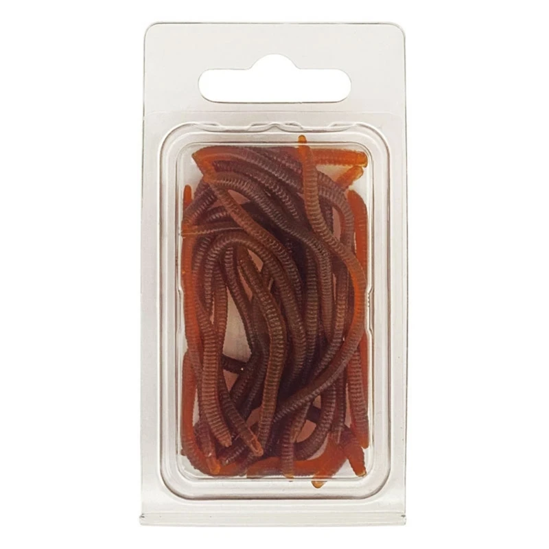 Наборы мягких приманок силиконовые приманки для плавания Shad-Grub Worm-Lifelike-Fake Earthworm