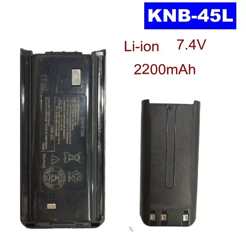 

NI-MH 1500mAh 7.2V KNB-29 KNB-29N Or LI-ON 2200mAh 7.4V KNB-45L Battery for KENWOOD Walkie Talkie TK-2202 TK2200 TK3200 Radio