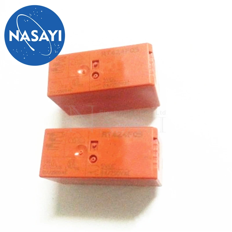 

RT424F05 9-футовое магнитное удерживающее двухкатушечное электронное электромагнитное силовое реле постоянного тока