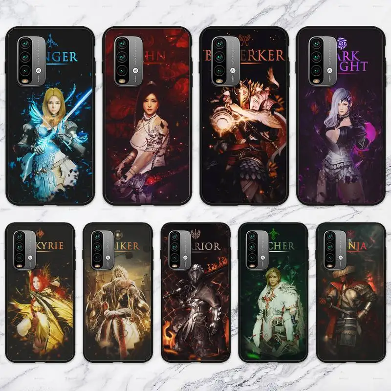 

RUICHI Game Black Desert чехол для телефона для Xiaomi9 10 11PRO LITE Redmi NOTE7 8 9 10A PRO K40 Poco3 Shell