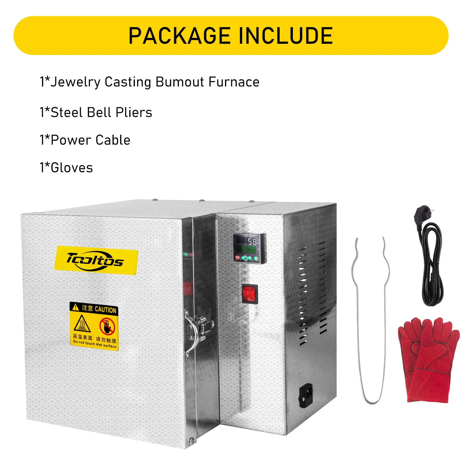 Промышленная духовка 800 четырехсторонняя гипсовая форма постоянный цифровой