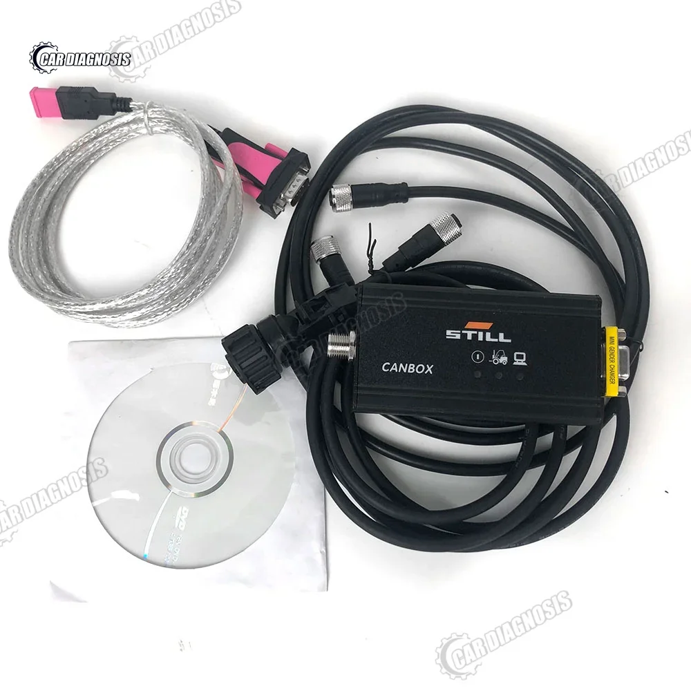 Фото CAN-бокс USB (OEM) 50983605400 для погрузчиков STILL, интерфейс CAN-бокс с программным обеспечением STILL STED V8.21+CF C2 для ноутбука №5