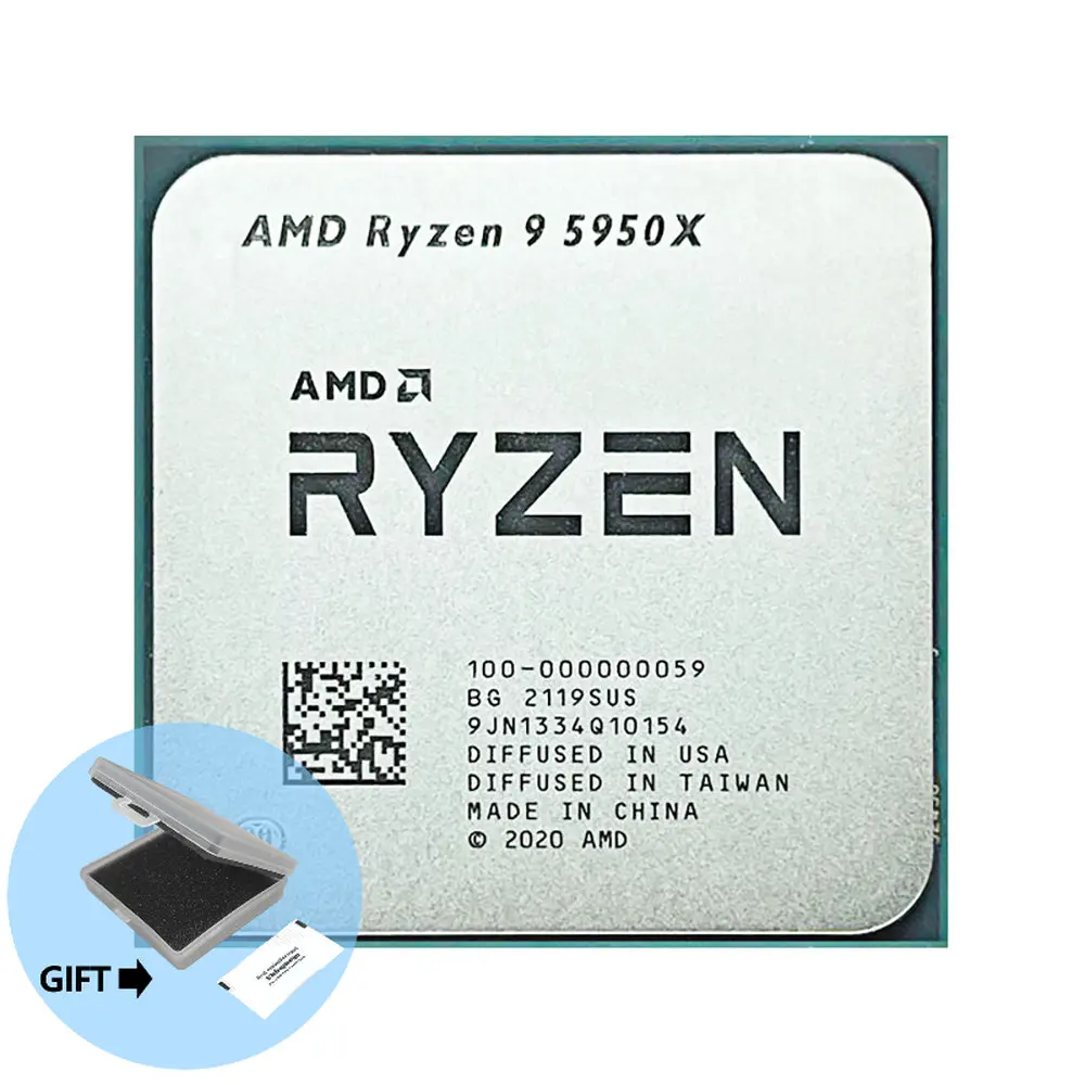 Процесamd Ryzen 9 5950X NEW R9 5950X 3