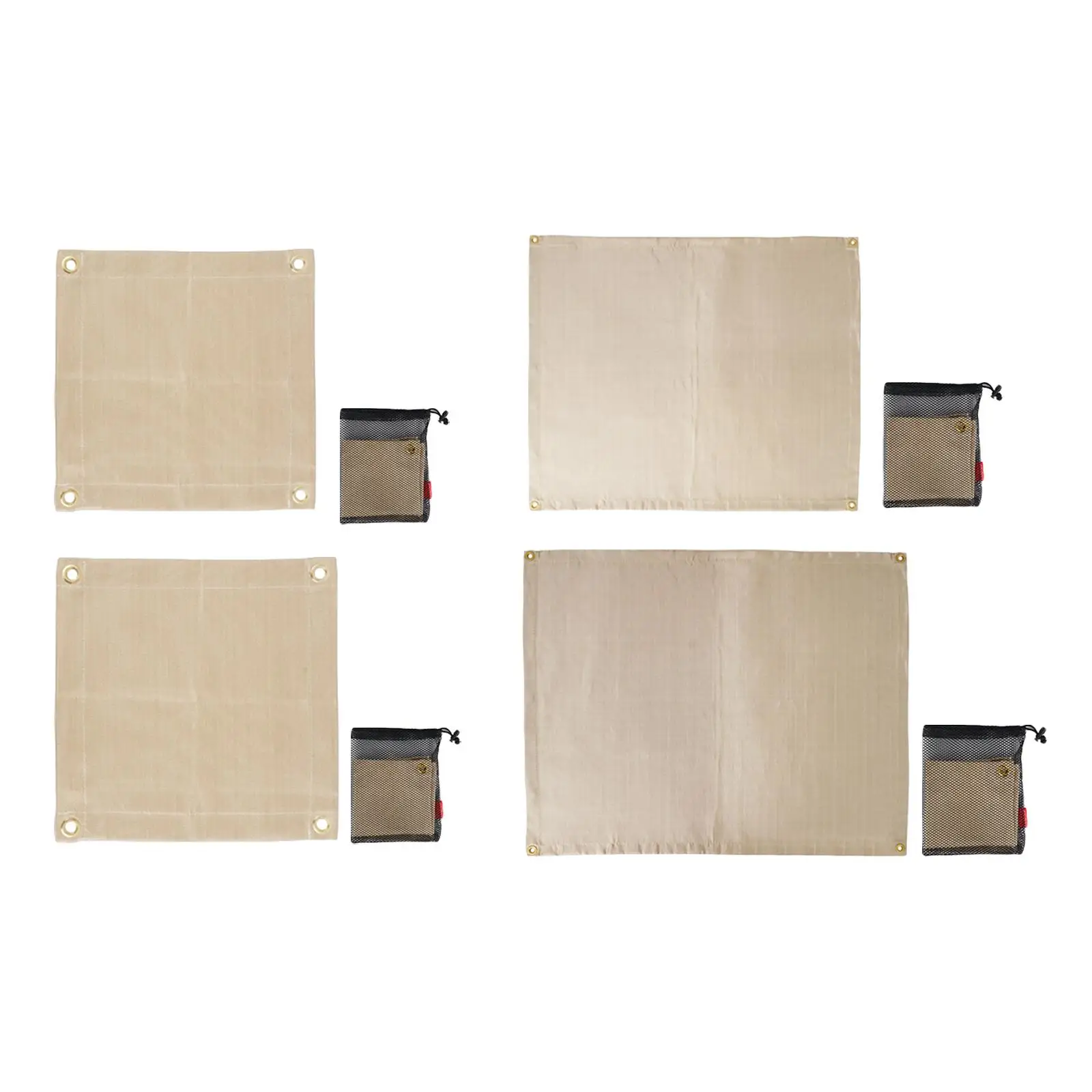 

Огнеупорный коврик для кемпинга, тканевое одеяло для огня, защитный коврик для гриля, плиты, барбекю