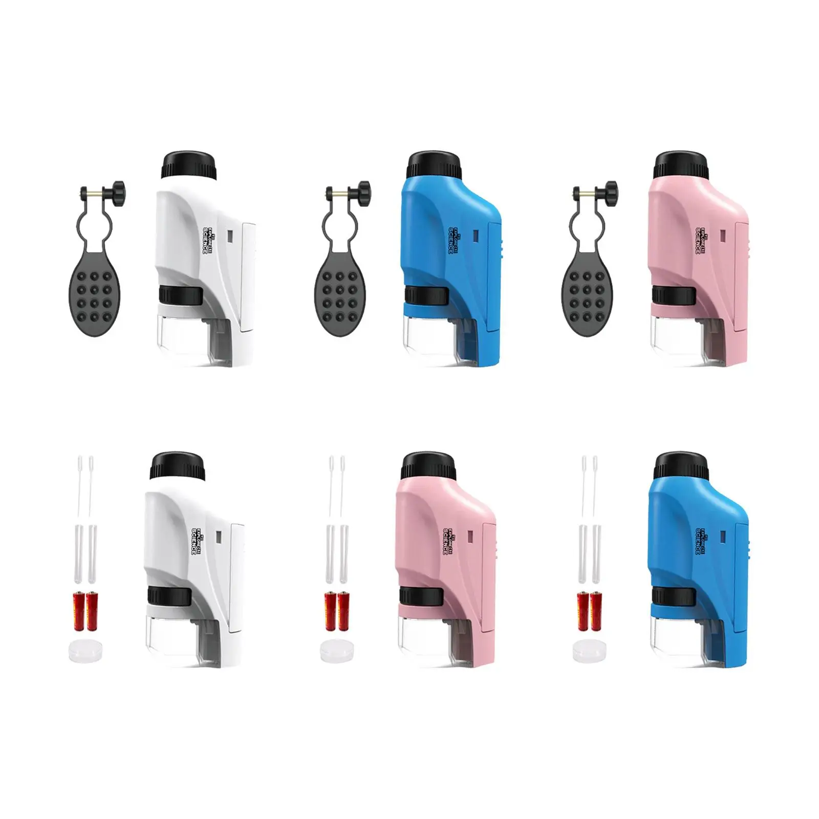 

Handheld Mini Microscope 60-120x Kids Microscope for Viewing Nature Printing