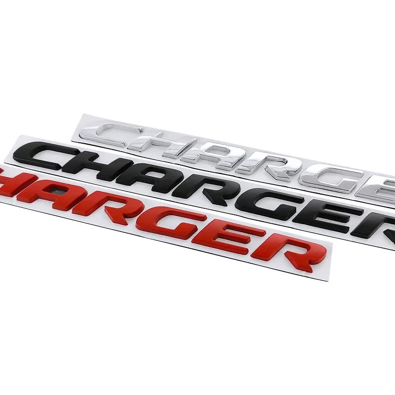 Фото 3D-эмблема на боковое крыло автомобиля, задний значок на багажник для Dodge CHARGER, Journey, Caravan, Durango, Nitro, Caliber, Jcuv, Challenger №5