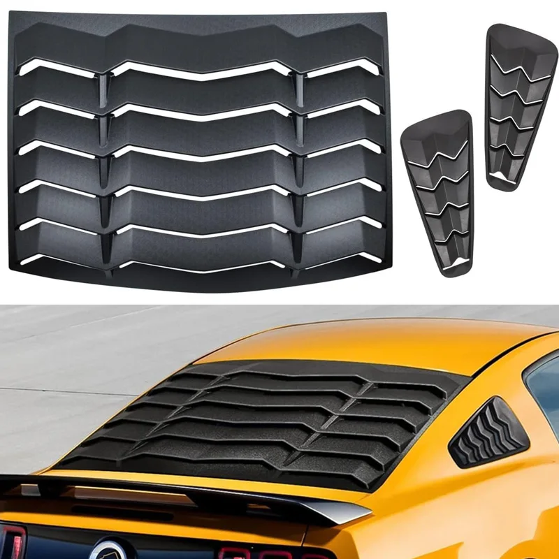 Задние и боковые жалюзи на лобовое стекло солнцезащитный козырек GT Lambo Style ABS