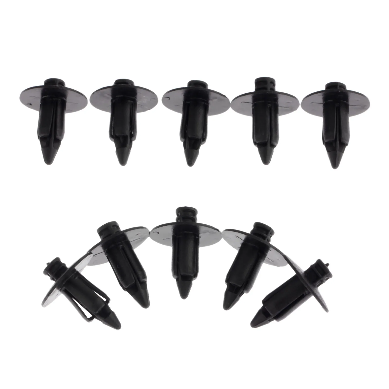 

100Pcs Motorcycle Bike 5mm Fairing Trim Panel Fastener Clips Rivets Clips Universal for Honda Yamaha Roadster Plastic