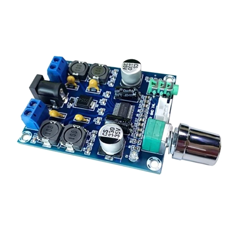 

TPA3118D2 Digital Power Amplifier Board 2.0 Dual-Channel HIFI Speaker 2X45W Audio Power Amplifier Board XH-M312