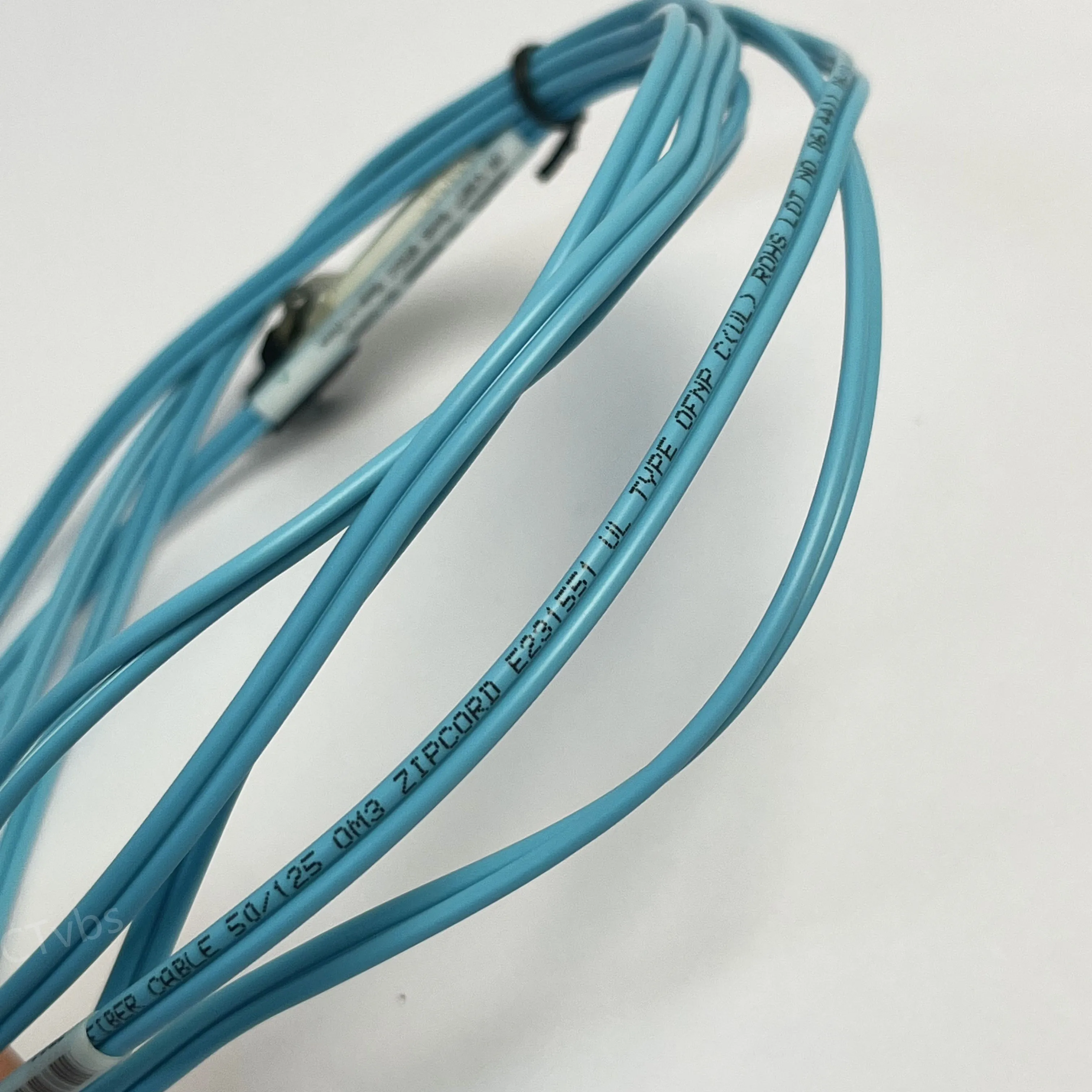 2M LC to LC Optic Fiber Patch Cable 10G Multimode Duplex OM3 PVC 2.0 50/125