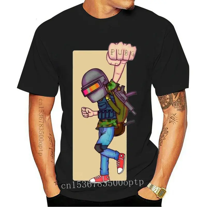 

Мужская одежда, новинка, женская футболка Pubg Punch США, размер S M L Xl 2Xl Xxxl Zm1, уличная футболка