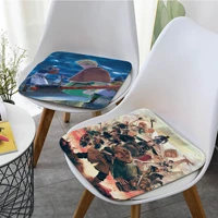 vinland saga anime manga creative dining chair cushion circular decoration seat for office desk cushions home decor