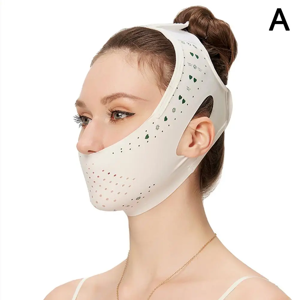 V-образный ремешок для лица дышащая подтягивающая маска уменьшающая повязку