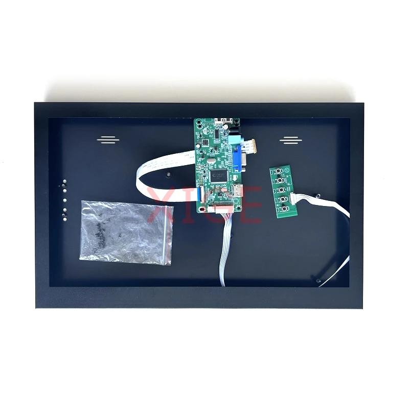 

For LTN156HL01 30-Pin EDP 15.6" VGA DIY Modify Kit 1920*1080 Portable Screen HDMI-Compatible Controller Driver Board&Metal Shell