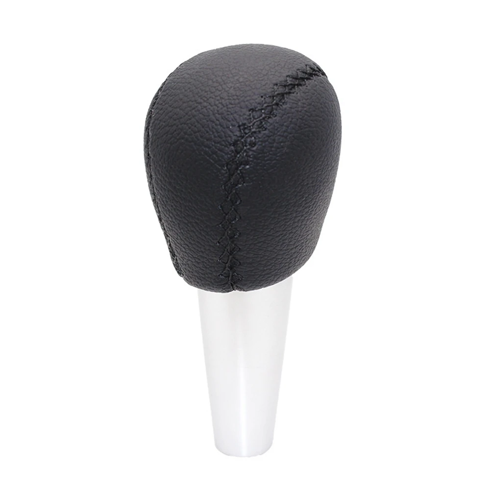 Фото HOT Pommeau de Levier de Vitesse de Voiture en Cuir PU Manette de Vitesse Boule для всего двигателя Volvo S60 V70 S60R V70R №1