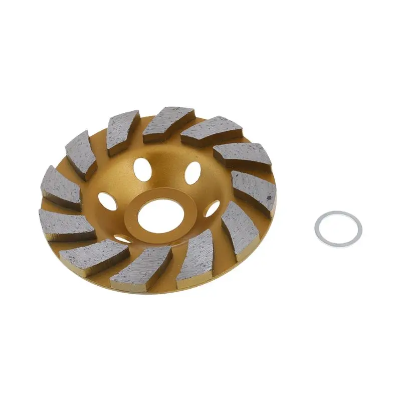 

100mm Holes Grinding Segment Wheel Disc Diamond Grinding Cup Granite Concrete Stone Grinder DIY Power Tool