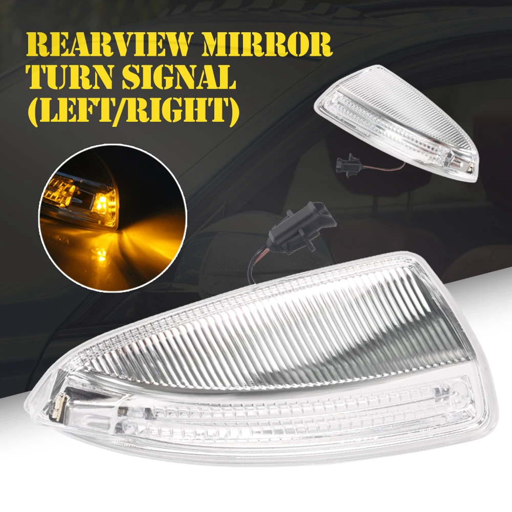 

1PCS Rearview Mirror Turn Signal LED Side Mirror Light For Mercedes Benz W204 W164 ML300 ML500 ML550 ML320 2048200721 2048200821