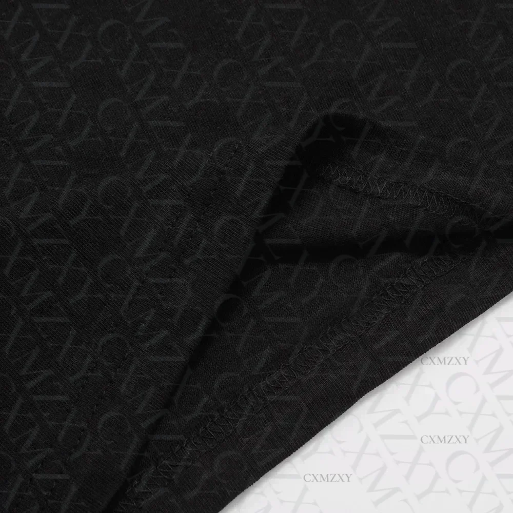 Фото Лидер продаж 2025, летняя черная футболка из 100% хлопка Razer By RAZER премиум-класса, мужская футболка с короткими рукавами, крутая футболка в стиле хип-хоп, уличная футболка №4