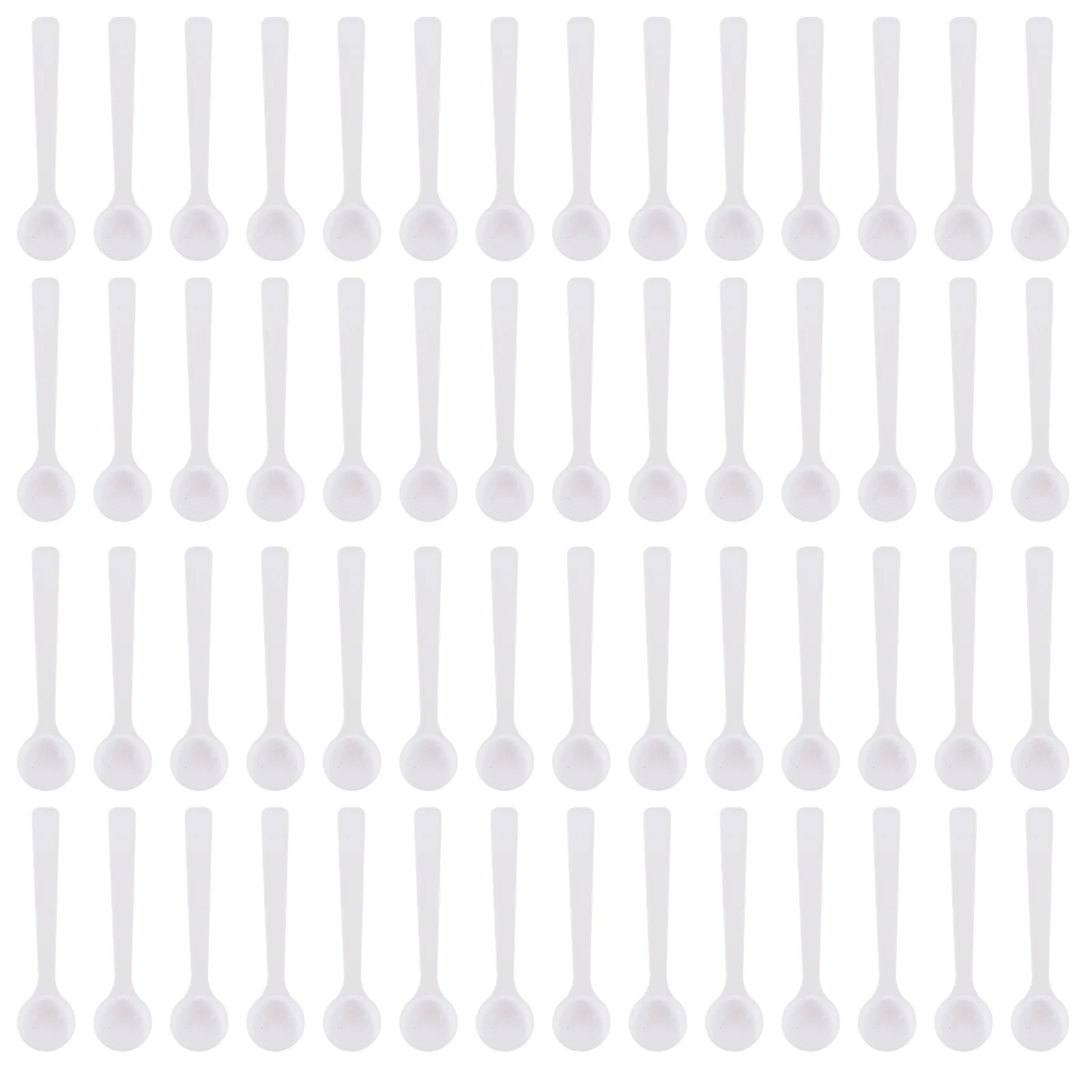

100 Pcs Tiny Coffee Stir Measuring Pp Traces Plastic Spatula