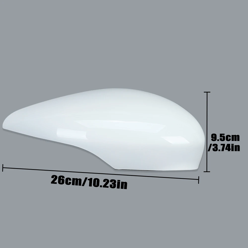 

Крышка боковых зеркал для Ford Fiesta MK7 2009 2010-2017, корпус зеркала на крыле, замена корпуса с пряжкой, запасные части